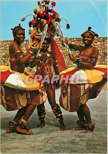 Cartes postales moderne Southeastern Nigeria Abang Dancers