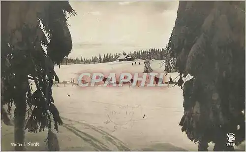 Cartes postales Vinter i Norge