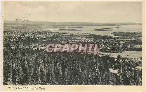 Cartes postales Oslo fra Holmenkollen