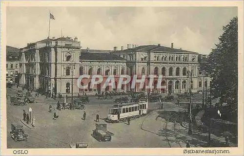 Cartes postales Oslo Osfbanesfasjonen Tramway