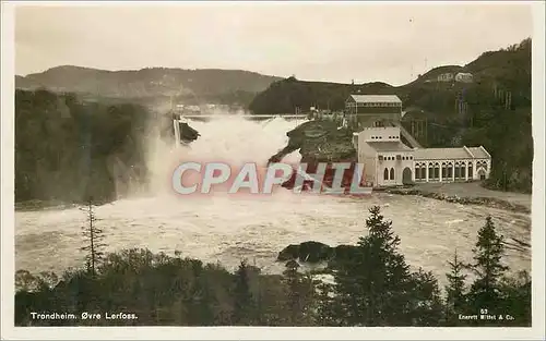 Cartes postales Trondheim Ovre Lerfoss