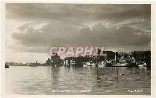 Cartes postales Bergen Fra Havnen