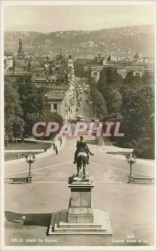 Cartes postales Oslo Utsikt fra Slottet