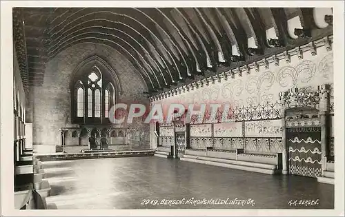 Cartes postales Bergen Hakonshallen Interior