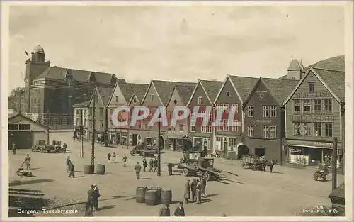 Cartes postales Bergen Tyskebryggen