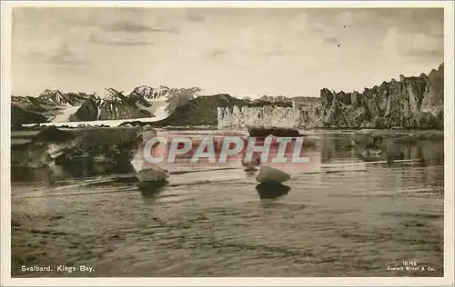 Cartes postales Svalbard Kings Bay