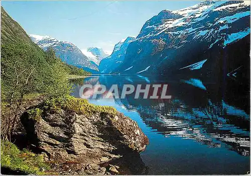 Cartes postales Norway The beautiful lake Loenvatn