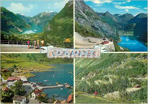 Cartes postales moderne Norway Geiranger