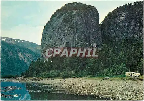 Moderne Karte Norway Einangfjellet mountain Valle Setesdal Valley