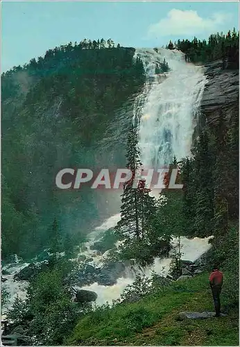 Cartes postales moderne Norway Reiarfossen waterfall Ose Setesdal Valley