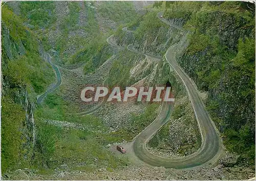 Moderne Karte Norway Mabodal valley and the Eidfjord Fossli Geilo road