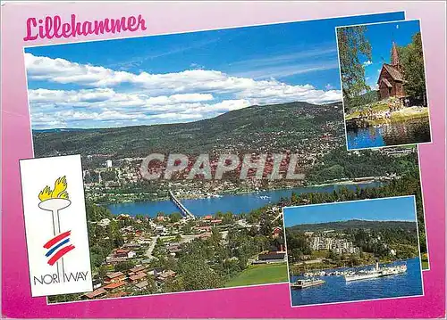 Cartes postales moderne Norway La ville des jeux Olympiques