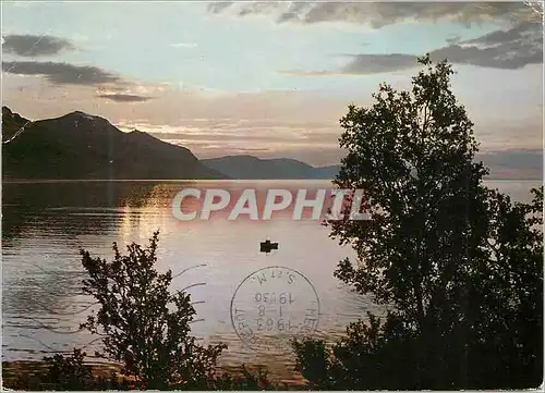 Cartes postales moderne Norway Evening mood at the Lyngen Troms Road