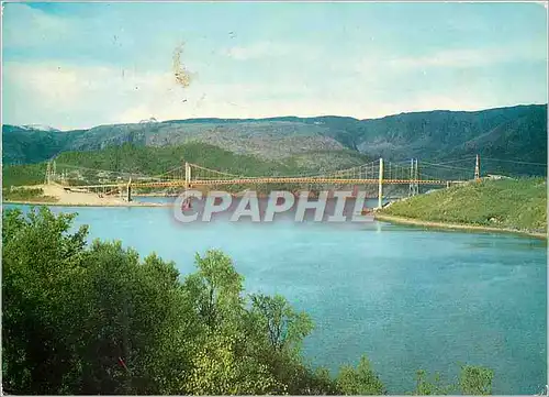 Cartes postales moderne Norway The Rombaks bridge near Narvik
