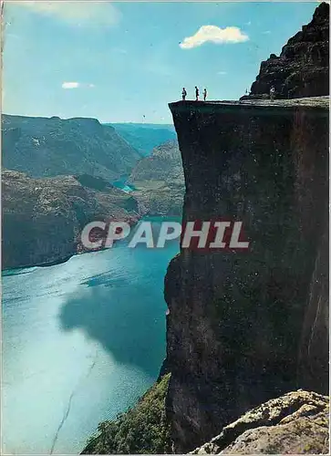 Cartes postales moderne Norway The fabulous point of view Prekestolen