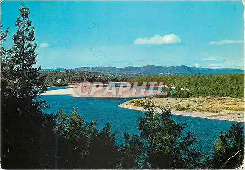 Cartes postales moderne Norway View of the river Alta