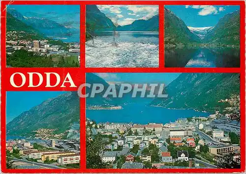 Cartes postales moderne Norway View from Odda in Hardanger