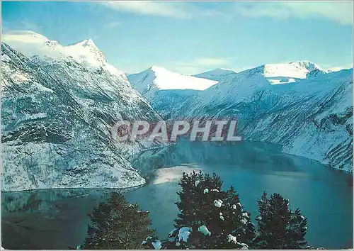 Cartes postales moderne Norge Geirangerfjord