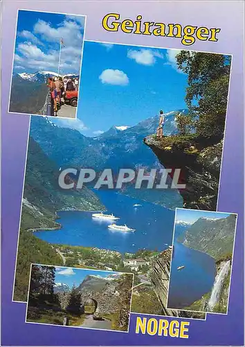 Cartes postales moderne Norway The Geirangerfjord
