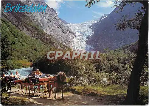 Cartes postales moderne Briksdalen West Norway
