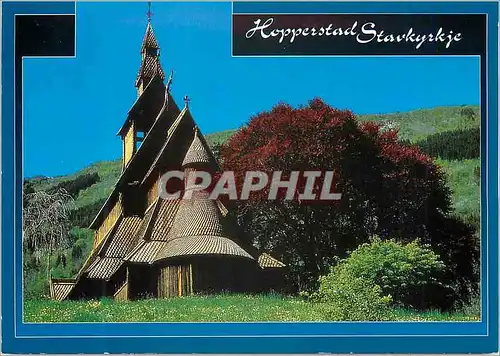 Cartes postales moderne Norway Hopperstad stave church