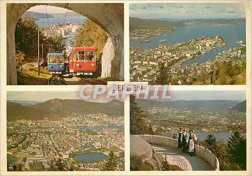 Cartes postales moderne Bergen Norway