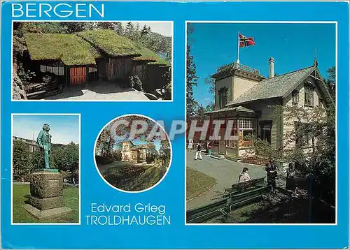 Cartes postales moderne Edvard Griegs Troldhaugen Bergen Norway