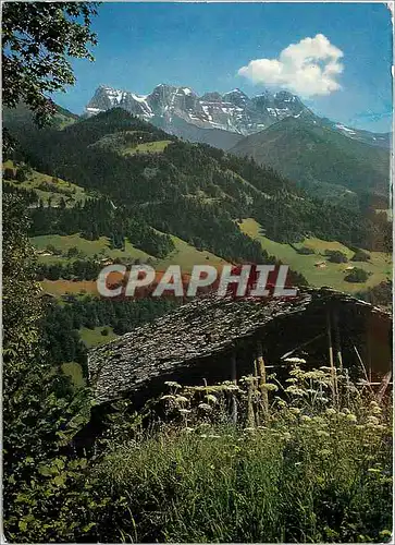 Cartes postales moderne Champery Val d Illiez les ents du midi