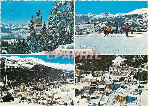 Cartes postales moderne Crans