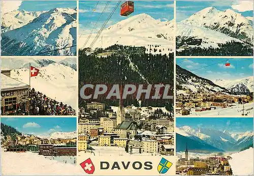 Cartes postales moderne Davos