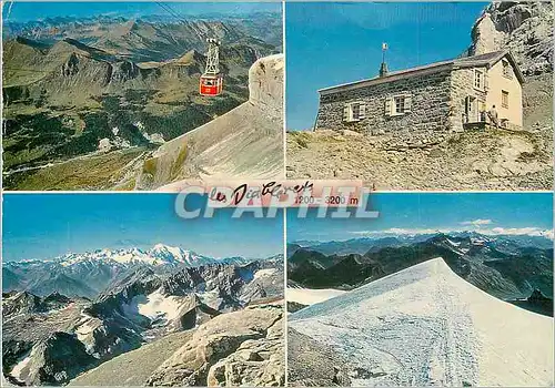 Cartes postales moderne Les Diablerets Perle des Alpes Vaudoises Telepherique du glacier