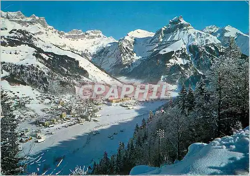 Cartes postales moderne Engelberg mit Hahnen