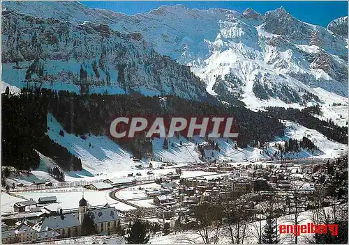 Cartes postales moderne Schweiz Engelberg Zentralschweiz Sommer und Winterkurort