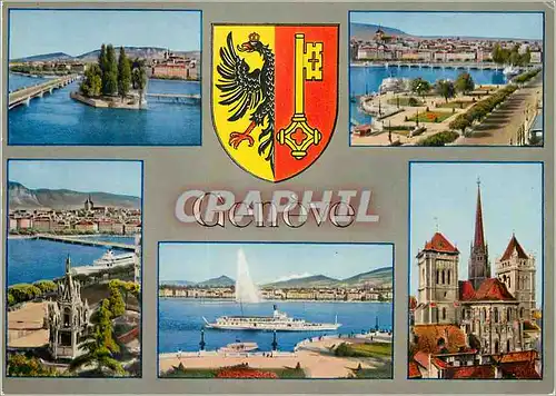 Cartes postales moderne Geneve