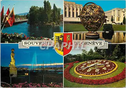Cartes postales moderne Souvenir de Geneve