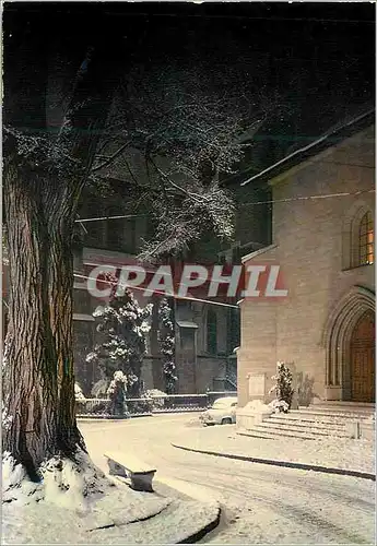 Cartes postales moderne Geneve Auditoire de Calvin et Cathedrale de St Pierre