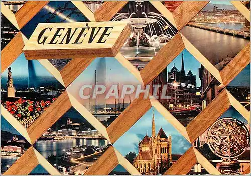 Cartes postales moderne Geneve