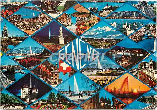 Cartes postales moderne Souvenir de Geneve
