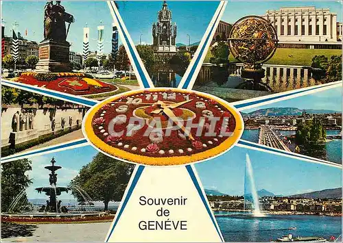 Cartes postales moderne Souvenir de Geneve