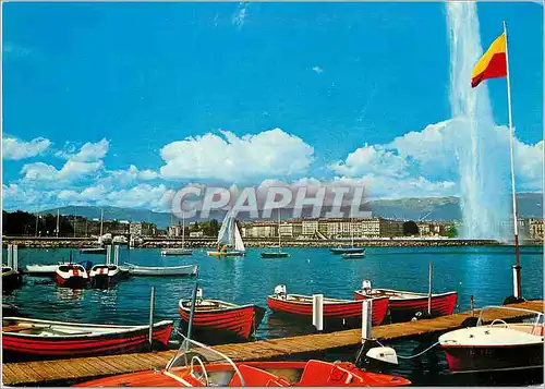 Cartes postales moderne Lac Leman Geneve