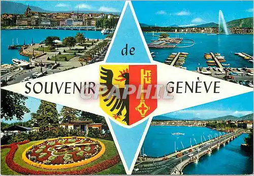 Cartes postales moderne Geneve