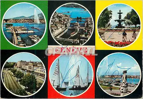 Cartes postales moderne Geneve