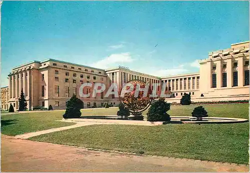 Cartes postales moderne Geneve Palais des Nations Batiment des Assembles