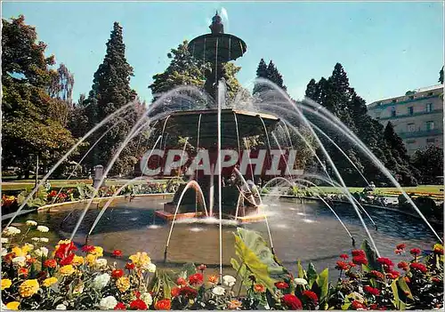 Cartes postales moderne Geneve La fontaine du Jardin Anglais
