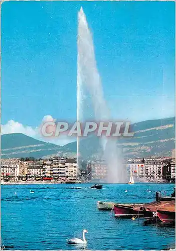 Cartes postales moderne Geneve Le Jet d Eau