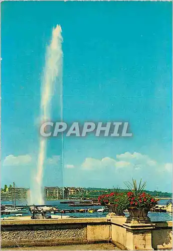 Cartes postales moderne Geneve Le Jet d Eau