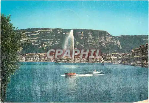 Cartes postales moderne Geneve La rade