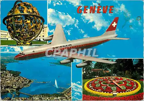 Cartes postales moderne Geneve La Sphere Armillaire offerte par la Fondation Woodrow Wilson et Palais de l ONU