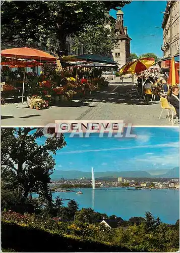 Cartes postales moderne Geneve