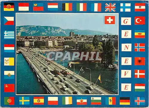 Cartes postales moderne Geneve Carrefour des Nations